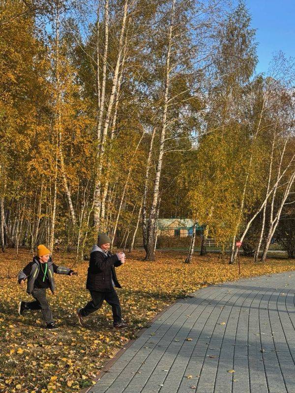 Атмосферные осенние пейзажи в белгородском зоопарке