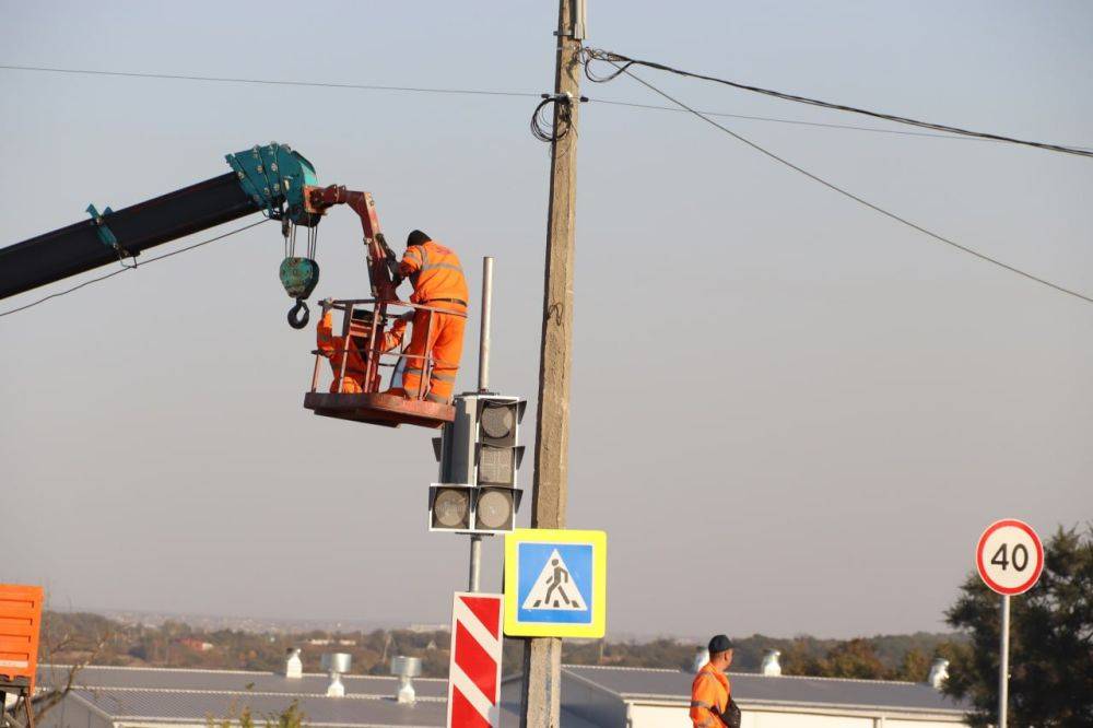 Дорожные работы на северном въезде в Белгород ведутся с опережением графика