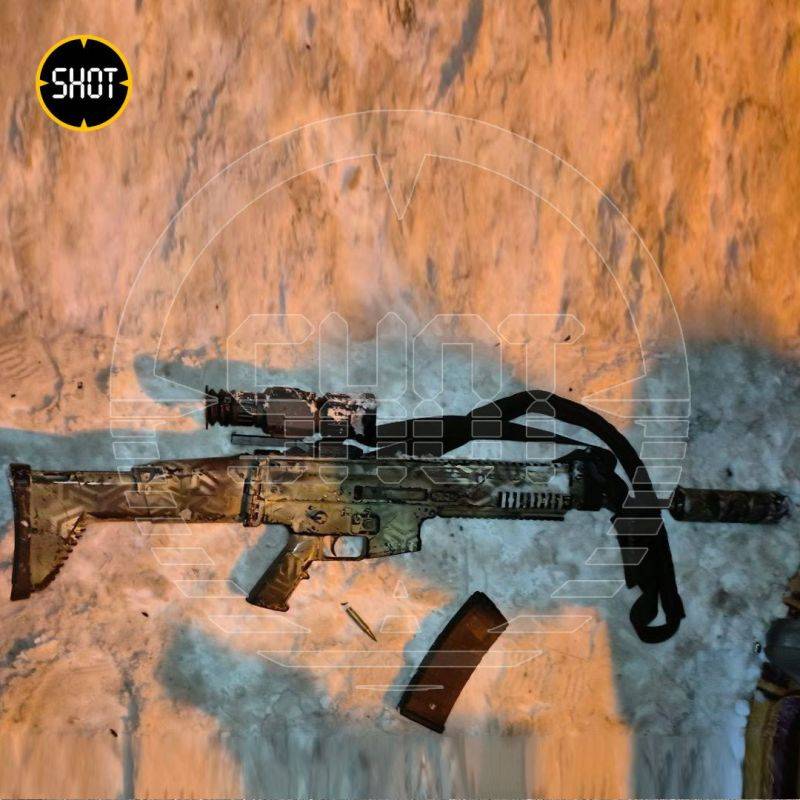 Житель Шебекино планировал продать натовскую винтовку FN SCAR-L и 63 патрона, но попался с поличным