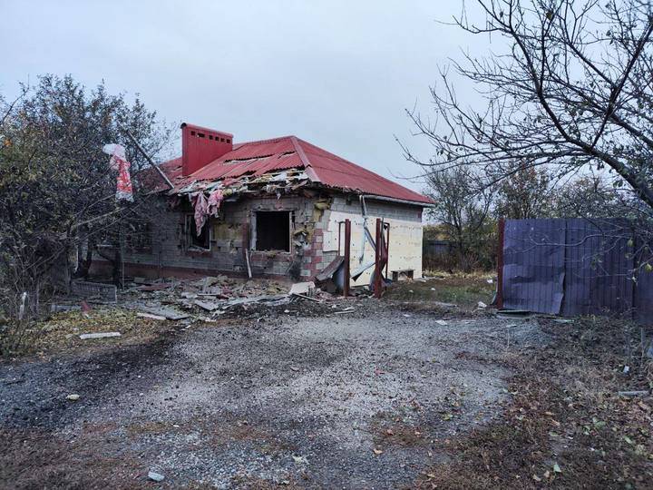 В Шебекино дрон-камикадзе вновь влетел в МКД1