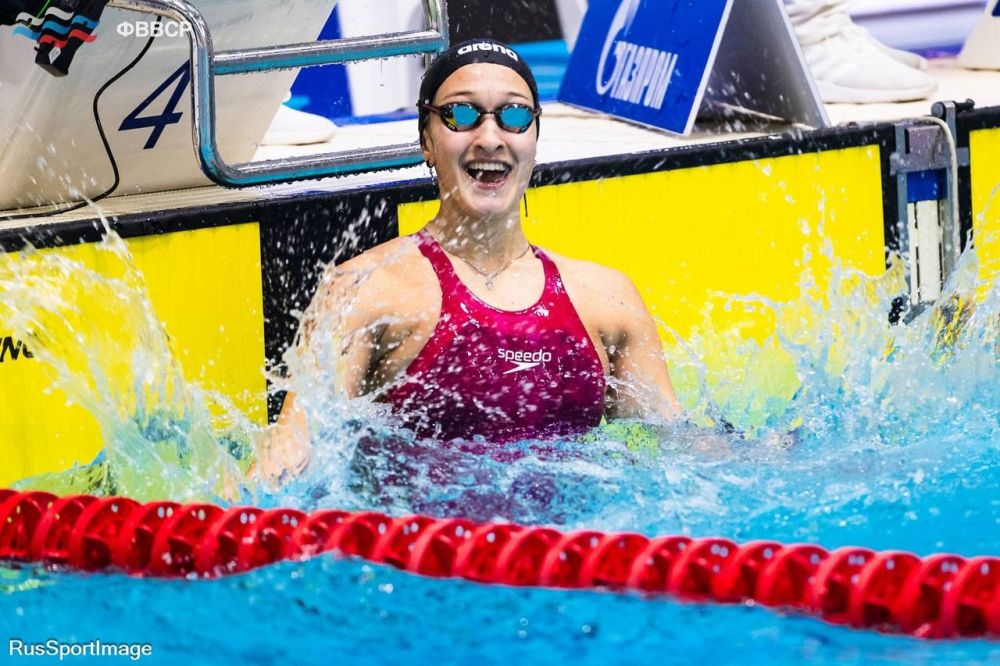 Белгородская пловчиха стала чемпионкой России