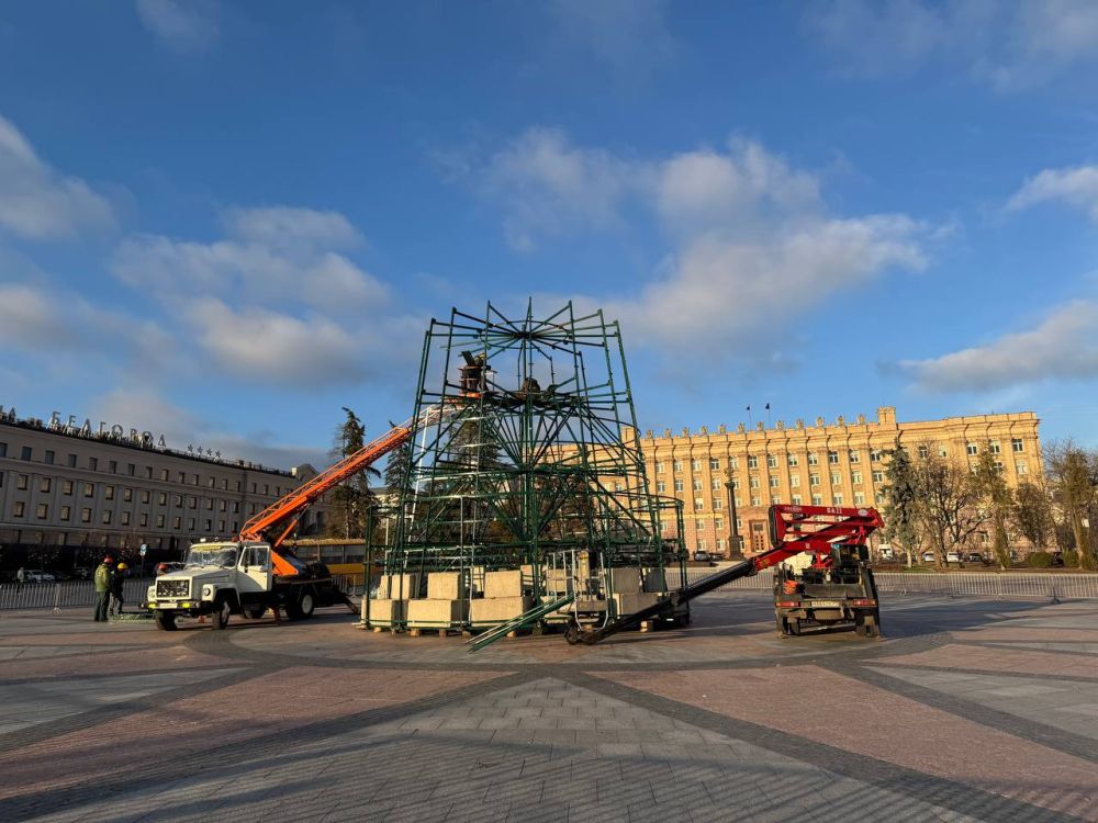 Белгород продолжает готовится к Новому году