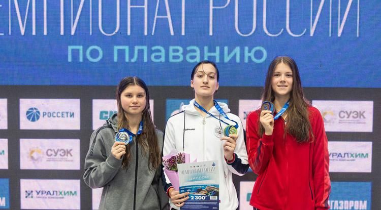 Белгородка Мария Осетрова стала чемпионкой России по плаванию