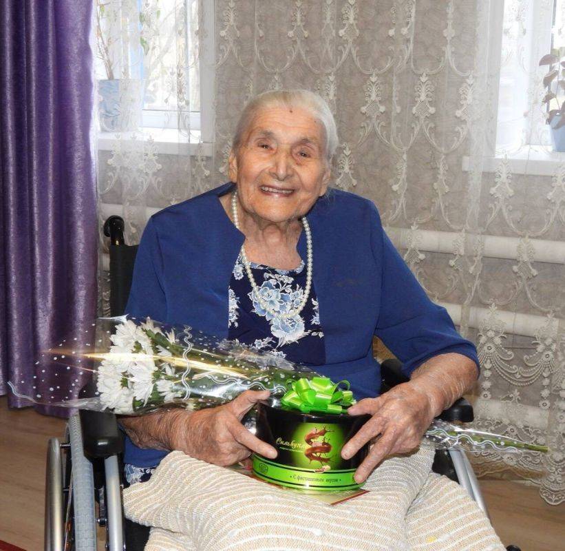 Татьяна Киричкова: Сегодня свой 95-летний юбилей отмечает ветеран труда, труженик тыла, жительница села Клименково — Зубкова Акулина Митрофановна