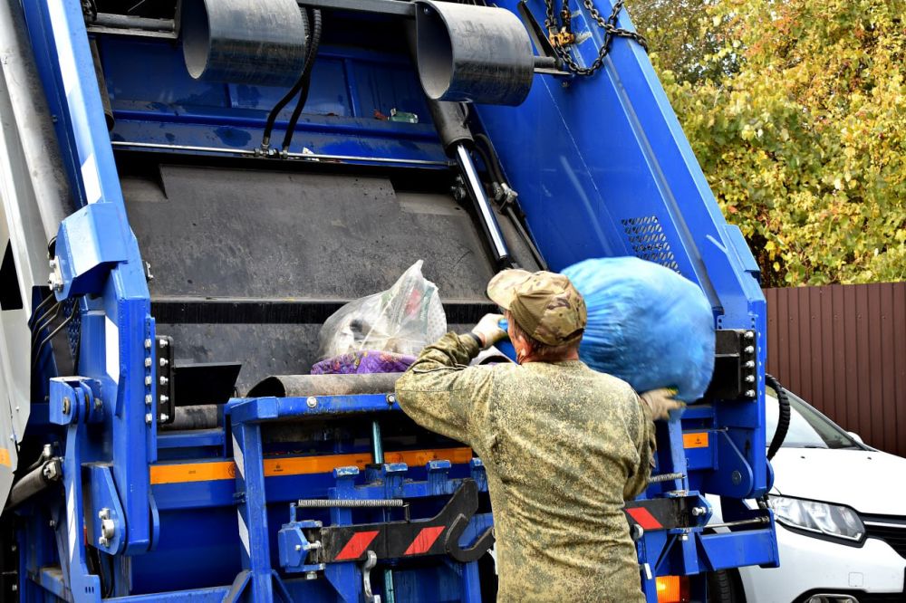 В Белгородском районе обещают решить проблемы с вывозом мусора в ближайшие дни