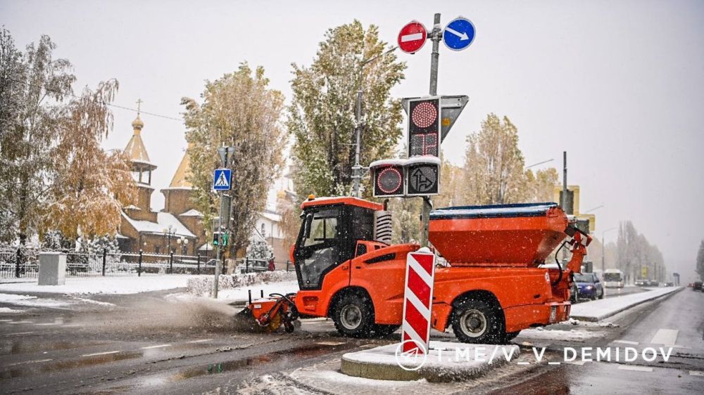 В Белгородской области для уборки снега задействуют 1508 машин