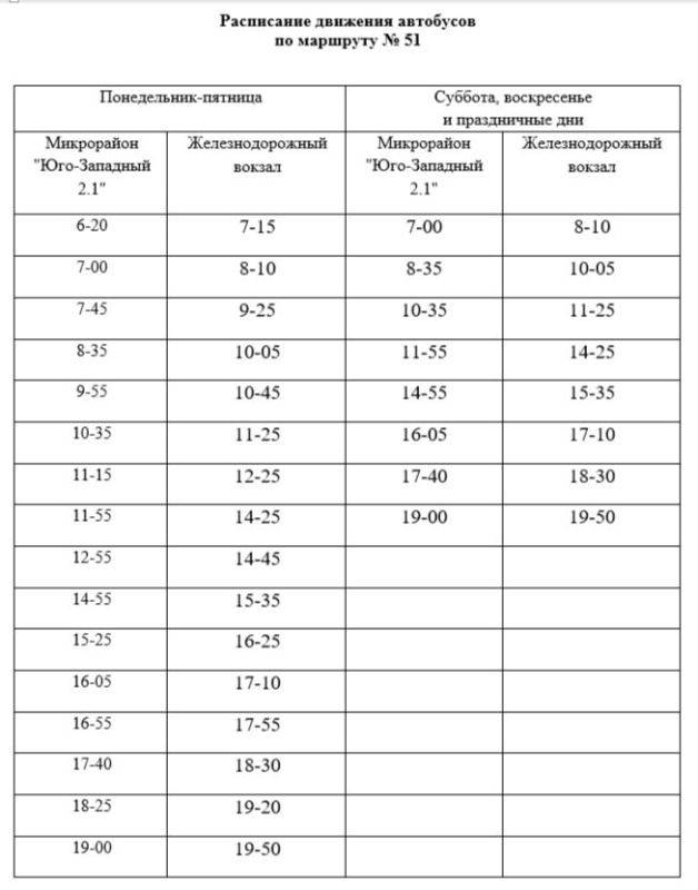 В Белгороде временно изменили маршруты автобусов № 51 и № 57