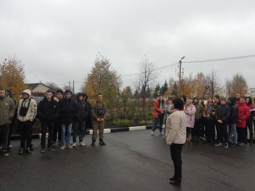 Анатолий Климов: В Ракитянском агротехнологическом техникуме прошли учения по отработке действий при чрезвычайных ситуациях