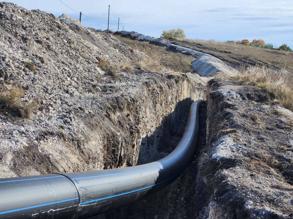 В Губкине построили новый водовод