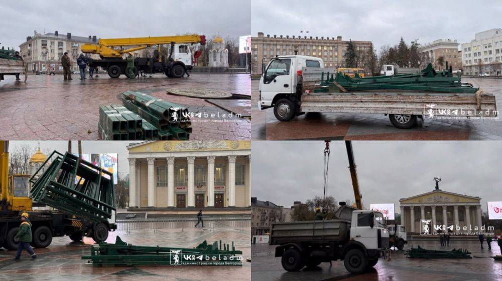 Белгород, несмотря на регулярные обстрелы ВСУ, готовится к Новому году