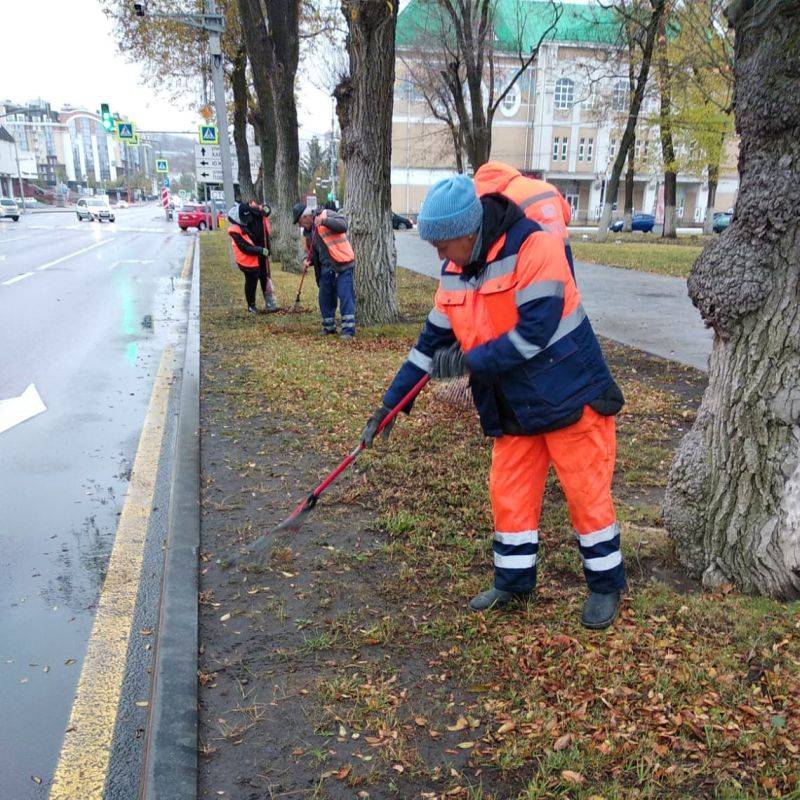 С 6 часов утра в Белгороде наводят порядок