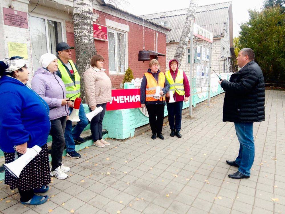 Анатолий Климов: В Илёк-Кошарском сельском поселении прошли командно-штабные учения