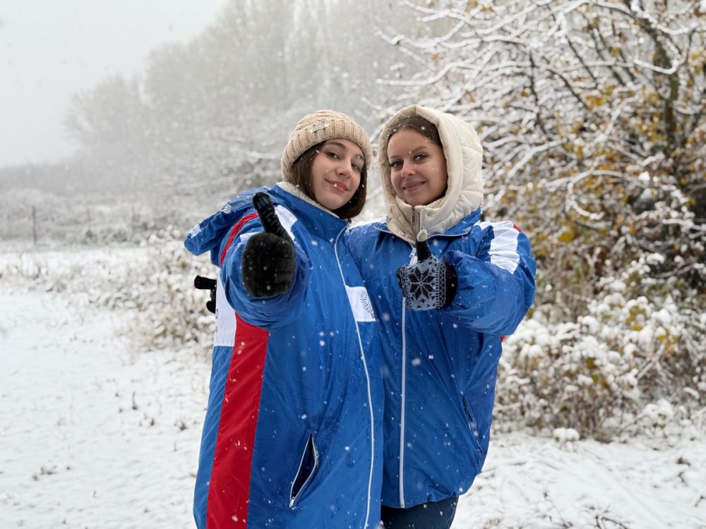 В Белгородской области прошла добровольческая патриотическая акция «Снежный десант БелСО»