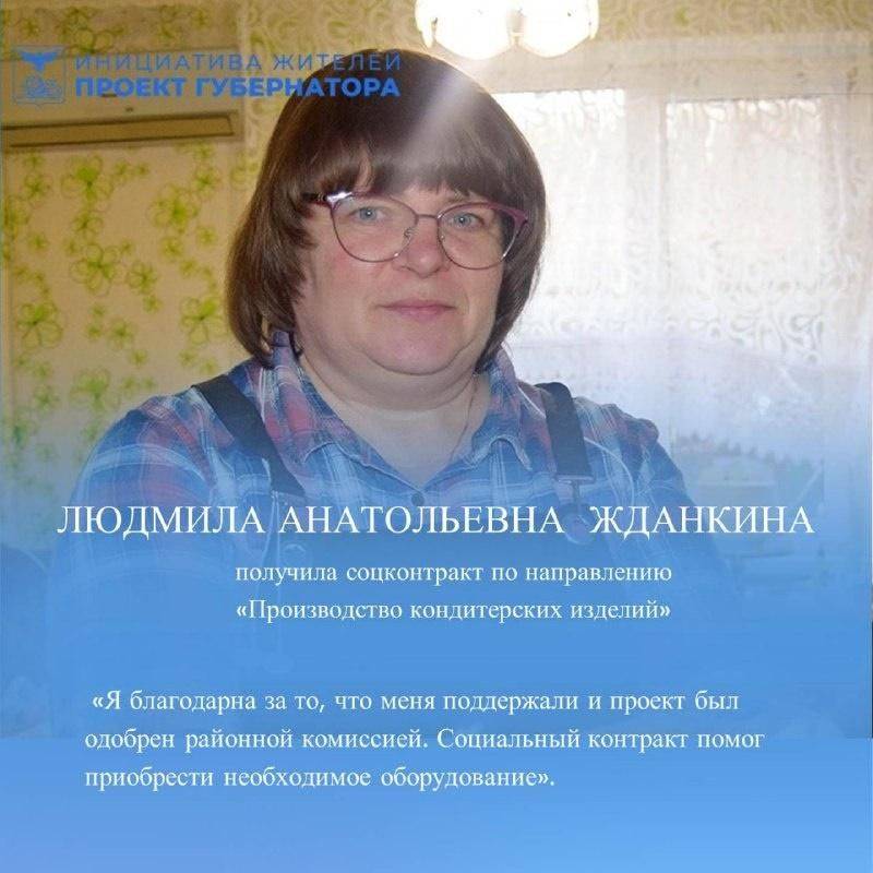 В июле 2024 года Людмила Жданкина из Вейделевки стала участником губернаторской программы «Содействие» и получила помощь по направлению «Производство кондитерских изделий»