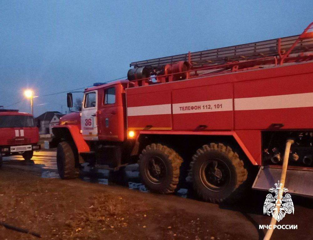 В Яковлевском округе на пожаре погибла женщина