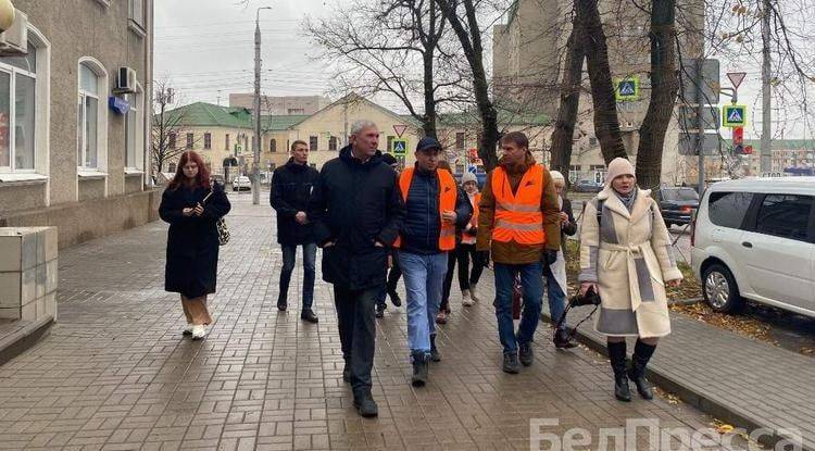 В Белгороде прошла общественная приёмка отремонтированного участка проспекта Хмельницкого