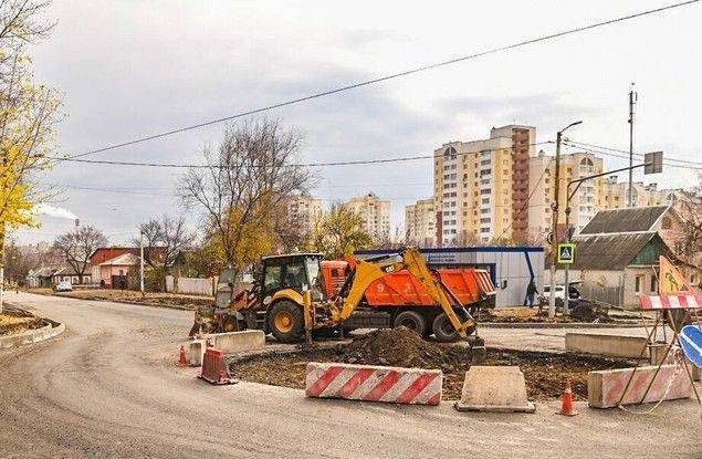 Строительство новой кольцевой развязки в Белгороде планируют завершить до конца ноября