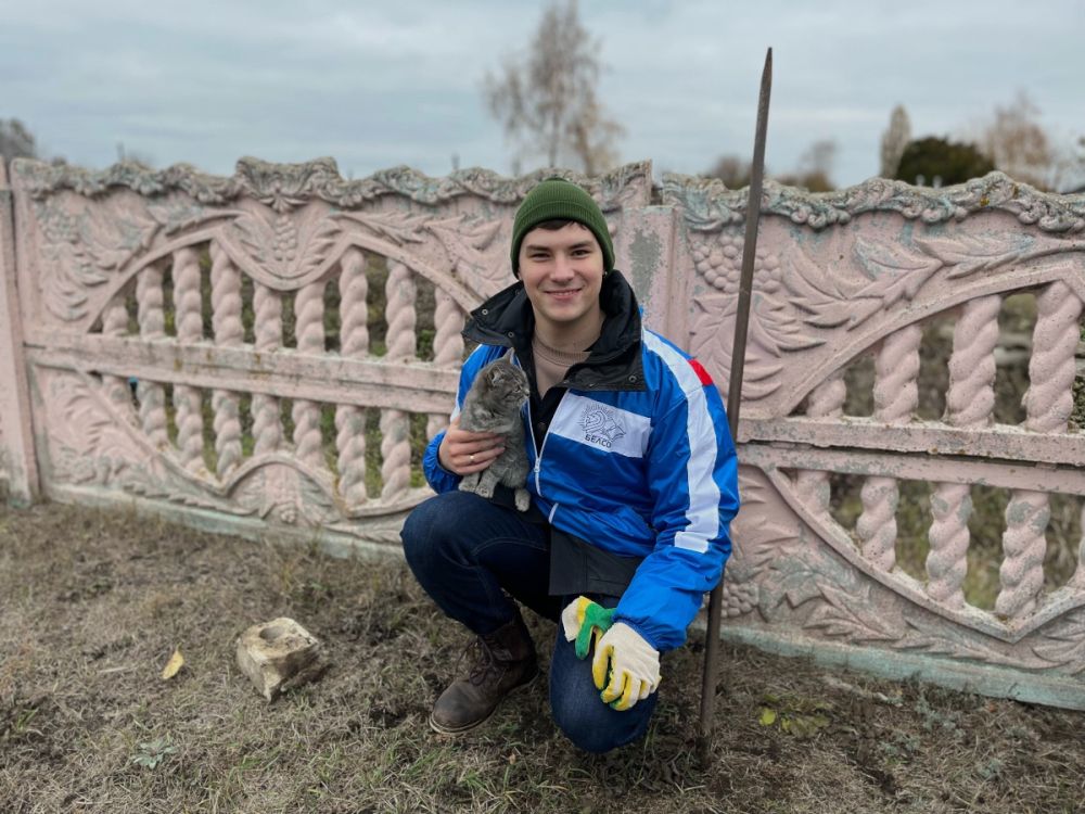 В Белгородской области прошла добровольческая патриотическая акция «Снежный десант БелСО»