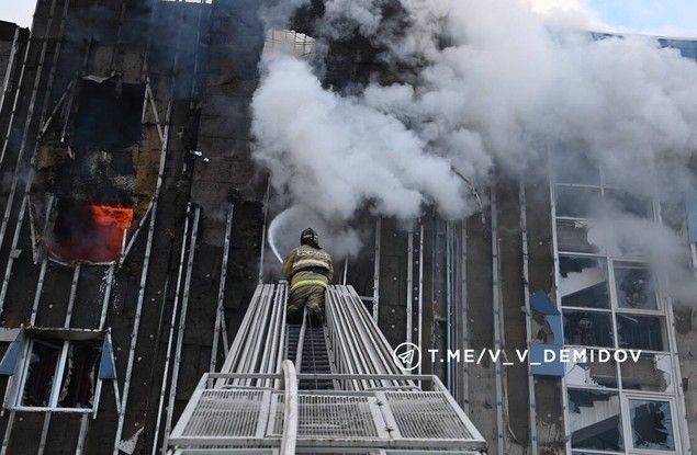 Пожар в микрорайоне Новая жизнь в Белгороде локализован