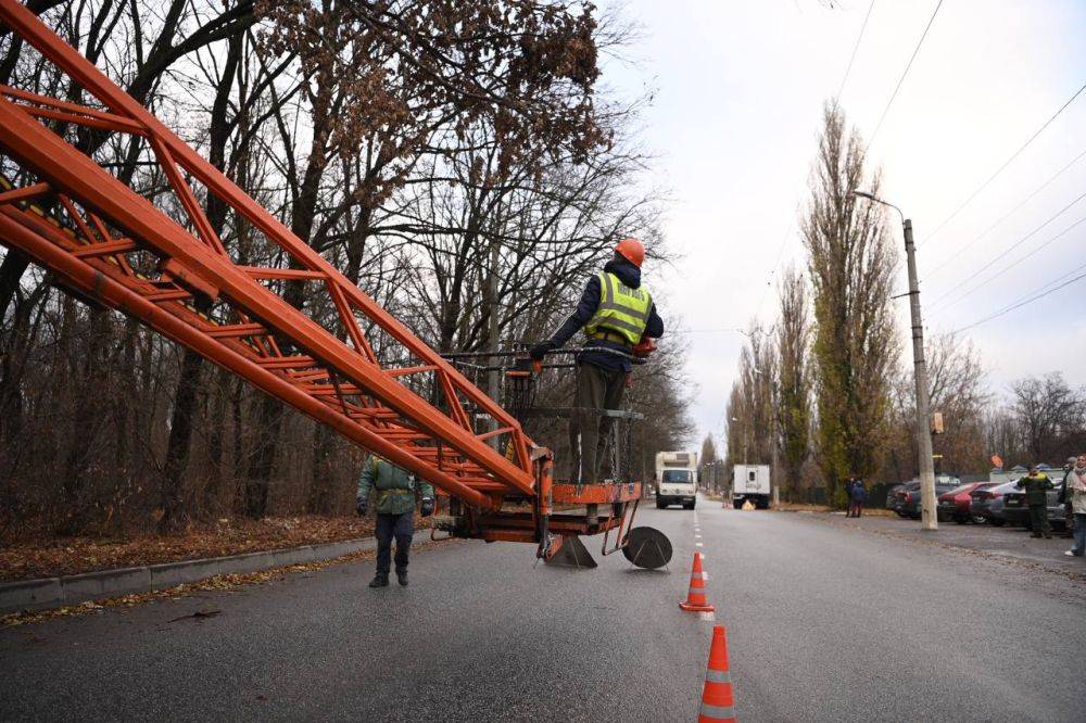 Белгорблагоустройство усиливает смену в связи с прогнозом погоды