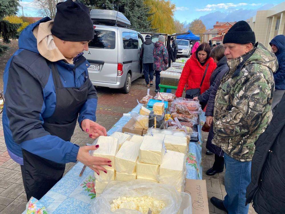 Сельскохозяйственная ярмарка в посёлке Ивня прошла успешно