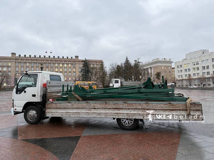 Белгород начали готовить к встрече Нового года2