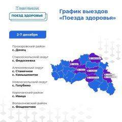 С начала года «Поезда здоровья» помогли 65 тысяч белгородцев