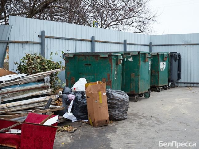 В Белгородском районе вывезли скопившийся за последние месяцы мусор