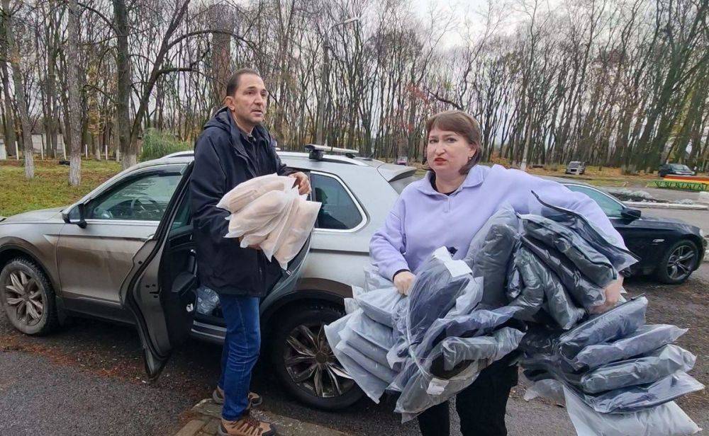 А. Хапочкин передал помощь, собранную в Сахалинской области, жителям приграничных регионов, находящимся в пунктах временного размещения