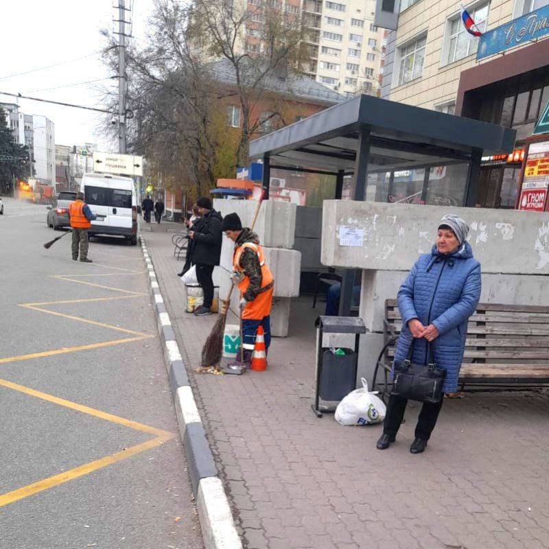 С 6 часов утра в Белгороде наводят порядок