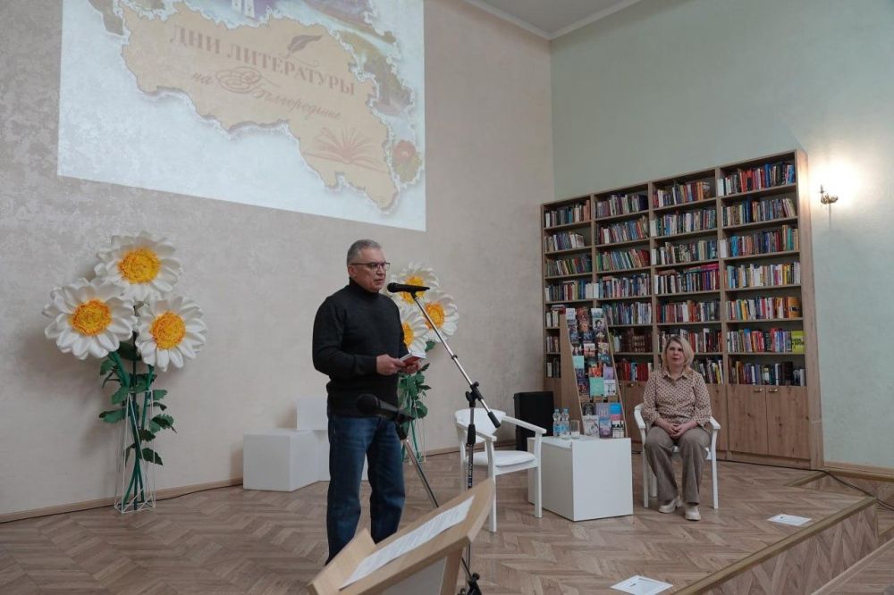 В рамках Дней литературы на Белгородчине в чернянских библиотеках состоялись незабываемые творческие встречи с талантливыми писателями