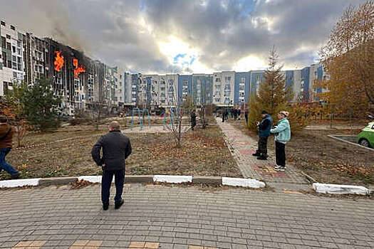 Гладков: спасатели вынесли мужчину из атакованной ВСУ многоэтажки в Белгороде