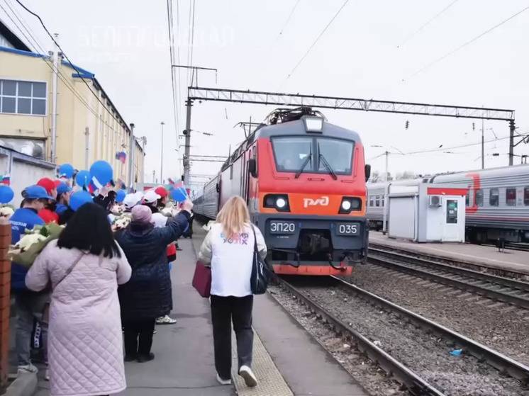 В Белгороде встретили победителей конкурса «Большая перемена»