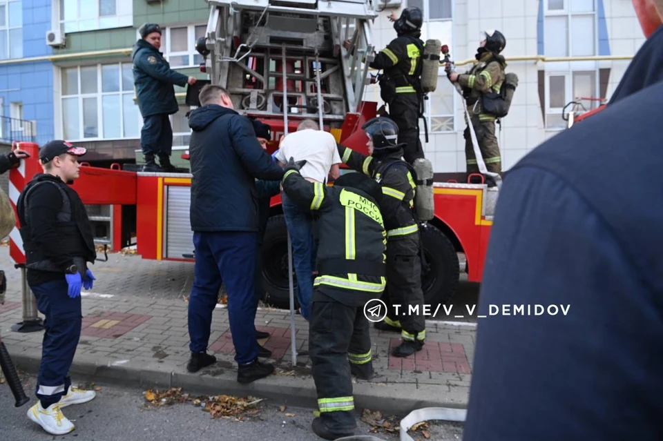 В пострадавшем от удара БПЛ доме в Белгороде временно перекрыли газ0