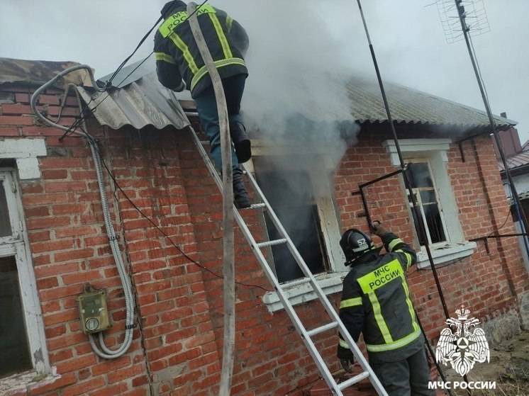 В Шебекинском округе при пожаре в доме погибла бабушка