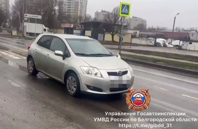 В Белгороде в ДТП пострадали два человека