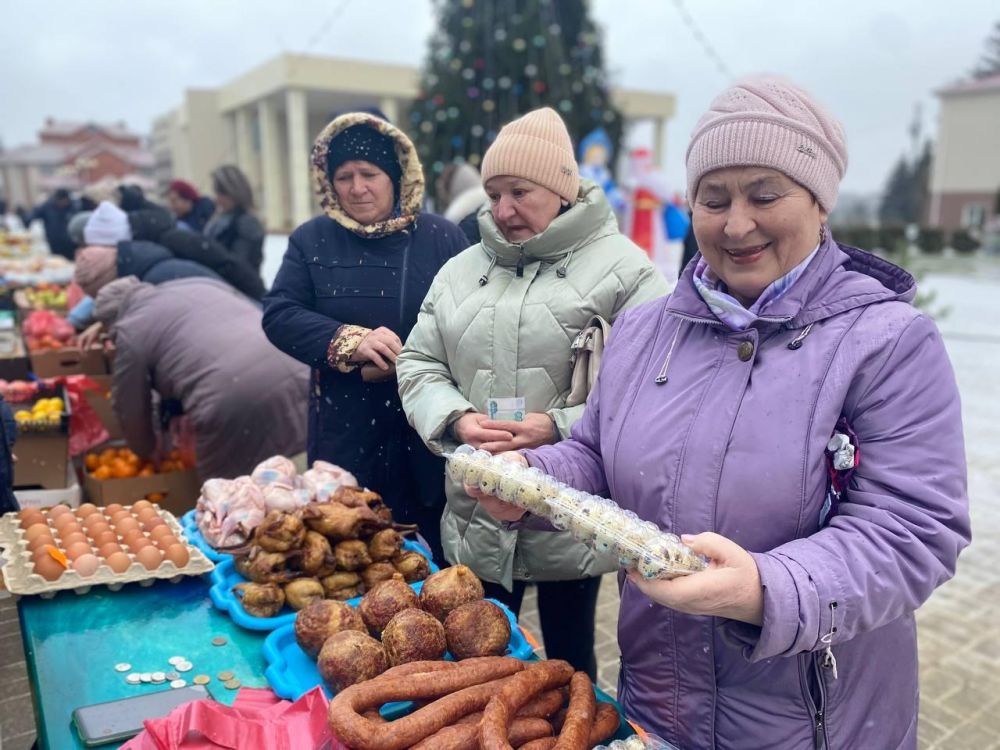 Предновогодняя сельскохозяйственная ярмарка прошла успешно!