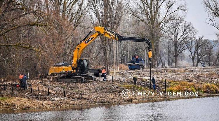 В Белгороде начали благоустройство набережной Северского Донца