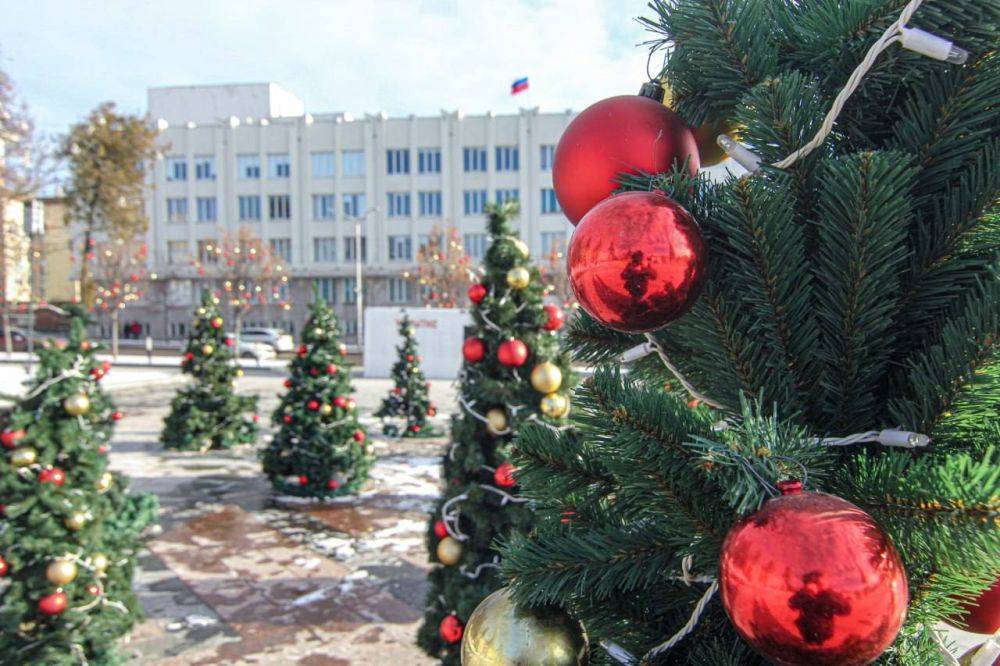 Новогодний Белгород. Фотографии Александра Лобынцева