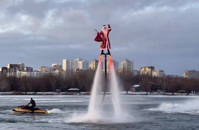 В Белгород прибыл Дед Мороз