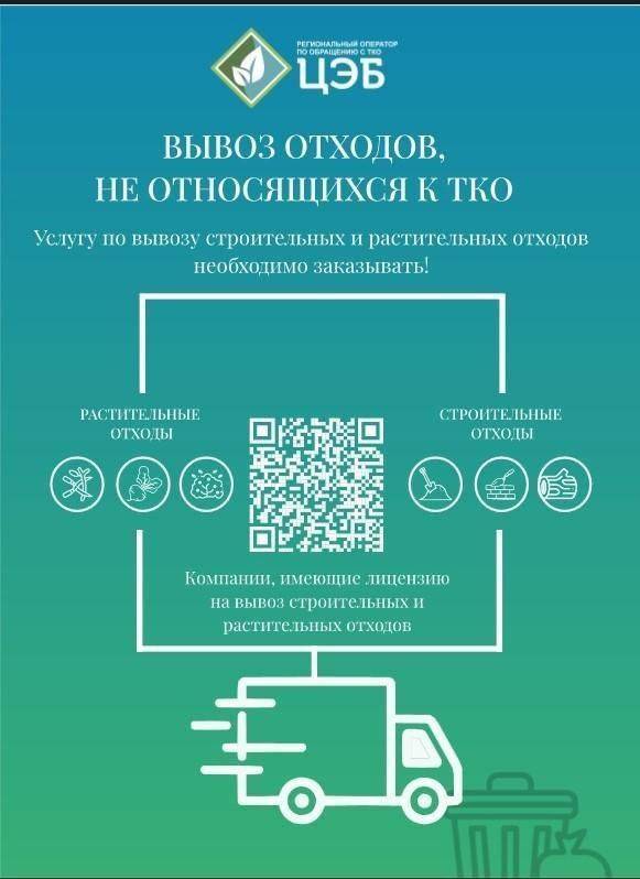 Уважаемые жители!. «Центр экологической безопасности» напоминает, что согласно действующему законодательству, порубочные остатки не относятся к твёрдым коммунальным отходам. Ветки, листва, древесные остатки, оставшиеся...