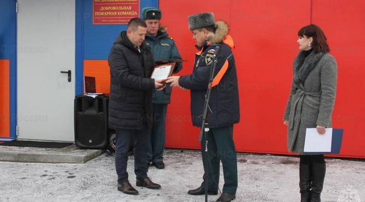 В селе Солдатском Ракитянского района создали добровольную пожарную команду