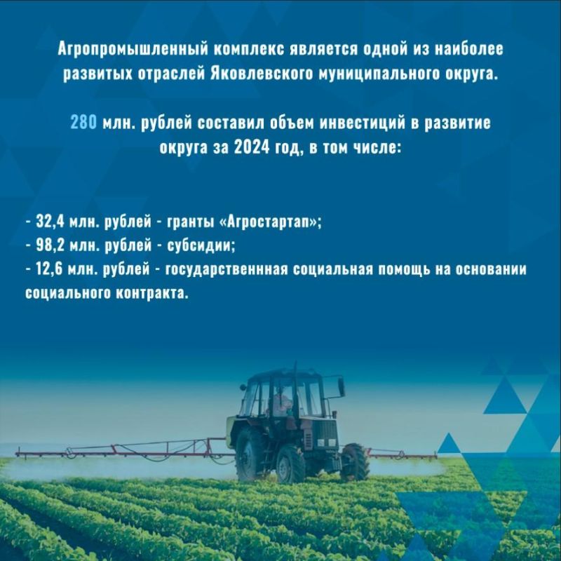 Отдельные показатели итогов работы агропромышленного комплекса за 2024 год