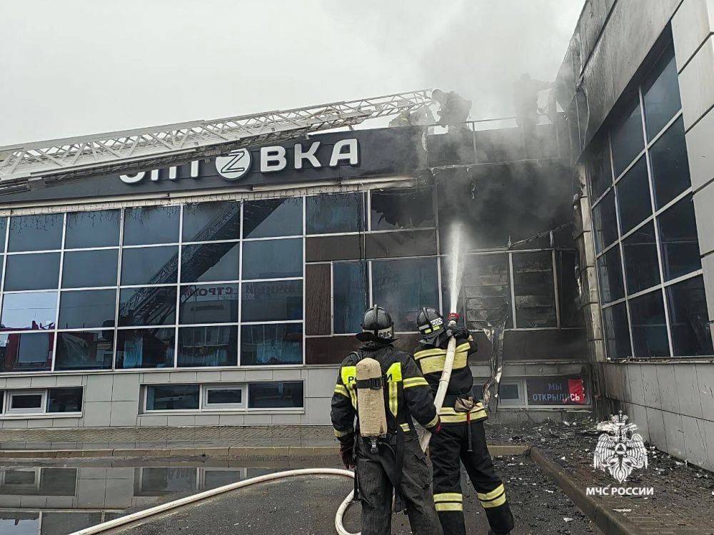 В настоящее время пожар полностью ликвидирован