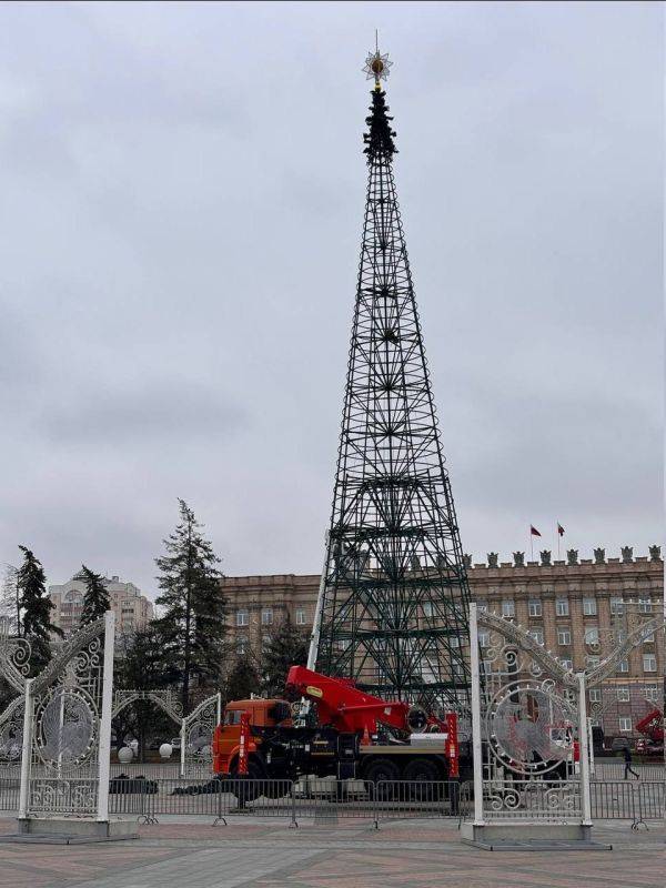 В Белгороде продолжают создавать праздничное настроение