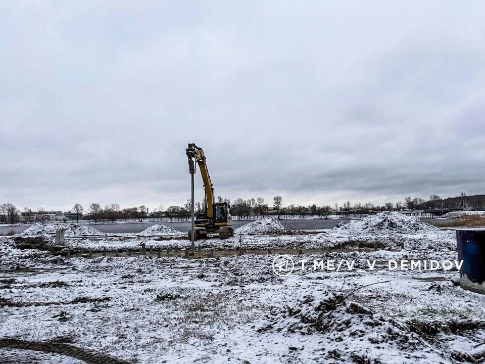 На правом берегу Центрального пляжа в Белгороде оборудуют коммуникации0