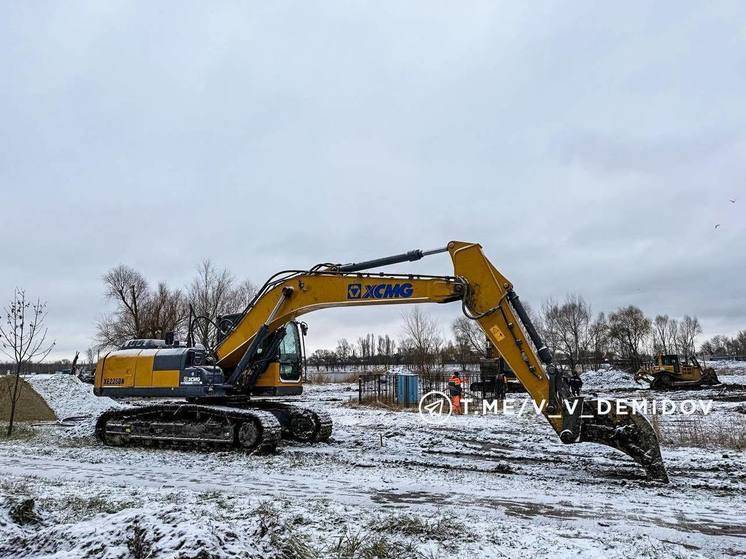 В Белгороде приступили к благоустройству правого берега Центрального пляжа