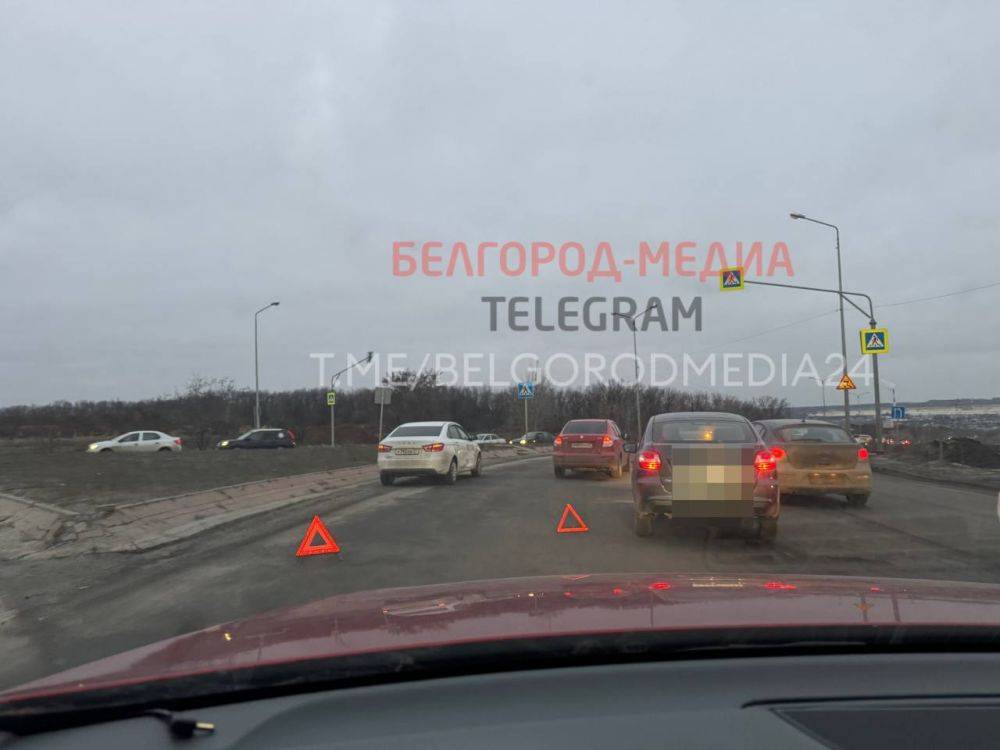 В Белгороде ДТП на кольце возле микрорайона «Новая жизнь»