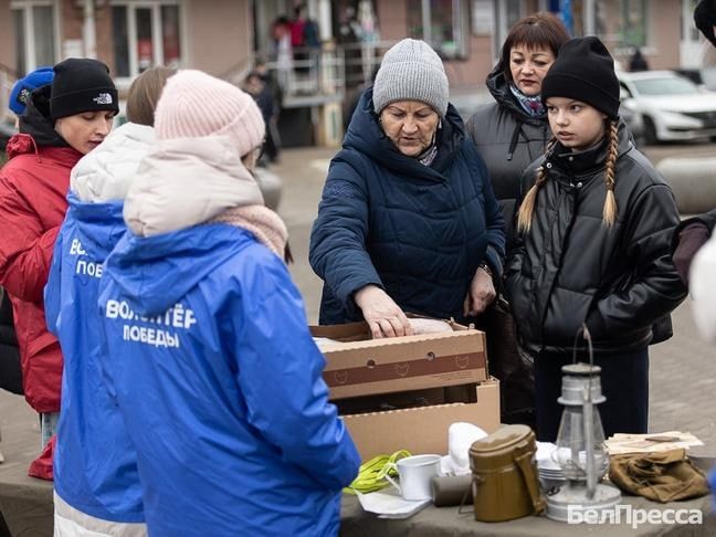 В Белгороде прошла акция ко Дню освобождения Ленинграда от фашистской блокады