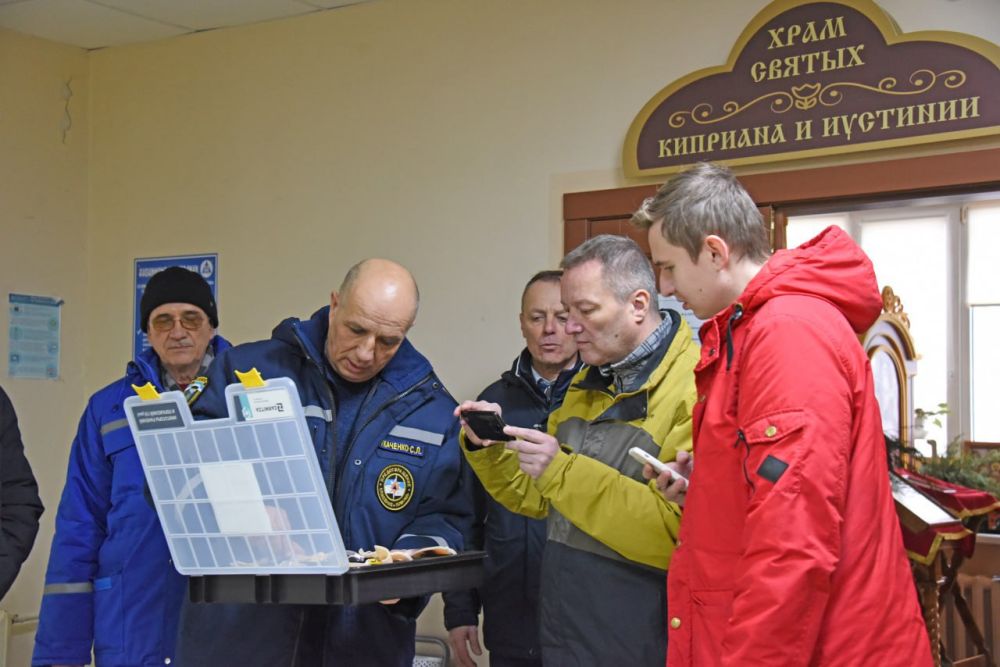 В психоневрологическом диспансере прошли учения по гражданской обороне